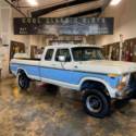1979 Ford F-250 Super Cab 4X4 Custom Camper Special