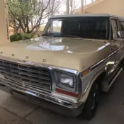 1979 Ford F 250 XLT Ranger 460 7.5 l Engine 2 Wheel Drive Long Bed 46 K miles