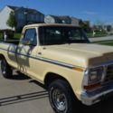 1979 Ford F150 Custom 4x4 351M 4 Speed Manual NP205 Transfer Case No Reserve