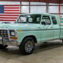 1979 Ford F150 Custom 54980 Miles Teal Pickup Truck 460ci V8 Automatic