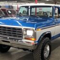 1979 Ford F150 Pickup Blue 4WD Manual