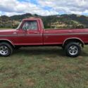 1979 Ford F250 4x4 Ranger 400 Toolbox in BED! 4-speed!
