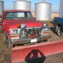 1979 Ford F350 Cab and Chassis with Western Snow Plow Isaramatic Mark III pump