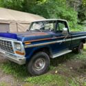 1979 Ford F350 Pickup Blue 4WD Automatic Explorer