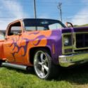 1979 gmc full on custom lowered chopped top