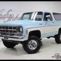 1979 GMC JIMMY HIGH SIERRA 4WD 9853 Miles Light Blue/White