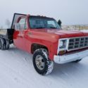 1979 GMC K35 1-TON 4X4 DUALLY SQUAREBODY PICKUP TRUCK. CLEAN SQUARE BODY FLATBED