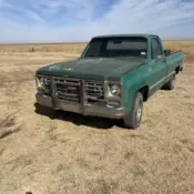 1979 GMC Sierra Pickup Green