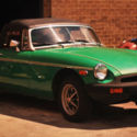 1979 Green MGB with Brand New Top Installed