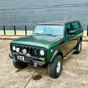 1979 International Harvester Scout II Scout II XLC 21825 Miles Dark Green Metall