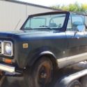 1979 INTERNATIONAL SCOUT II,  4X4 CONVERTIBLE,  RUNS AND DRIVES,  TEXAS TRUCK