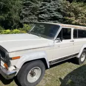 1979 Jeep Cherokee SUV White Wide Track