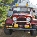 1979 Jeep CJ-5 Bordeaux Metalic White Soft Top - NEVER TITLED