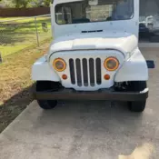1979 Jeep CJ-5 White