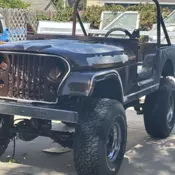 1979 Jeep CJ-7 Convertible Brown golden eagle