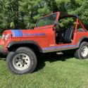 1979 Jeep CJ-7 Convertible Red 4WD Manual renegade
