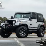 1979 Jeep CJ-7 V8 Custom 4X4 Ground Up Build 1111 Miles Silver SUV