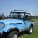 1979 Jeep cj5 304 C.I. bored .040 over  ceramic coated fenderwell headers  cage