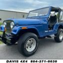 1979 JEEP CJ5 Restored Classic 4x4 84888 Miles Blue SUV  3 Speed Manual