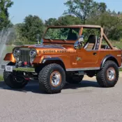 1979 Jeep  CJ7 Frame Off Restored, V8 Copper