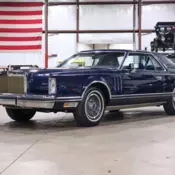 1979 Lincoln Continental Mark V 5842 Miles Dark Blue Coupe 400ci V8