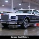 1979 Lincoln Continental Mark V Bill Blass White & Blue Coupe 400 V8 53744 Miles