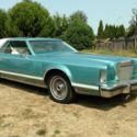1979 Lincoln Continental Mark V with Sunroof