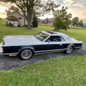 1979 Lincoln Mark V Blue Bill Blass
