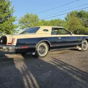1979 Lincoln Mark V Coupe Blue Bill Blass