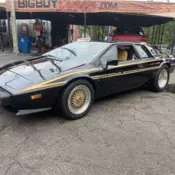1979 LOTUS ESPRIT JPS EDITION, BLACK with 23,223 Miles available now!