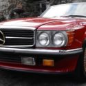 1979 Mercedes 280SL r107 Euro Spec Red/Black Rare Convertible AMG Zender NR