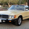 1979 Mercedes 450SL Convertible, Yellow w/ Palomino. *RUST FREE *