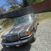 1979 Mercedes-Benz 450SEL Sedan Black 450sel