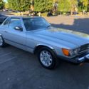 1979 MERCEDES BENZ 450SL 87K MILES SILVER BLUE INTERIOR CALIFORNIA CAR