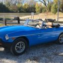 1979 MG B 59k Miles Blue Convertible 1.8L I4 4-Speed Manual. Just serviced