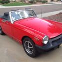 1979 MG convertible