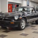 1979 MG GB Limited Black   Manual 50,887 Miles