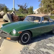 1979 MG MGB 4 Speed 2-Door Convertible