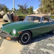 1979 MG MGB 4 Speed Manual 2-Door Convertible