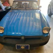 1979 MG MGB Convertible Blue