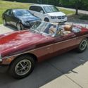 1979 MG MGB Convertible Red RWD Manual
