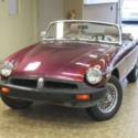 1979 MG MGB Midget 82452 Miles Burgundy Convertible 4 CYLINDER 1.8L Manual