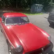 1979 MG MGB Sportscar Red