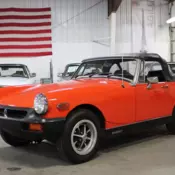 1979 MG Midget 14204 Miles Orange Convertible 1500cc 4cyl 4-Speed