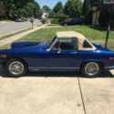 1979 MG Midget Frame Off Restored Corvette Electron Blue Paint