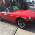 1979 MGB Red Convertible, newly restored! Drives GREAT!