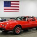 1979 Pontiac Firebird Red Bird 75026 Miles Red  350 Automatic
