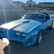 1979 Pontiac Firebird Trans Am Coupe Blue trans Am WS6