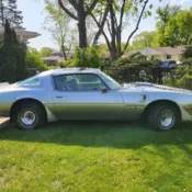 1979 Pontiac Trans Am Coupe Grey Silver anniversary