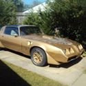1979 pontiac Trans Am Gold with T Top 403 engine 6.6 liter